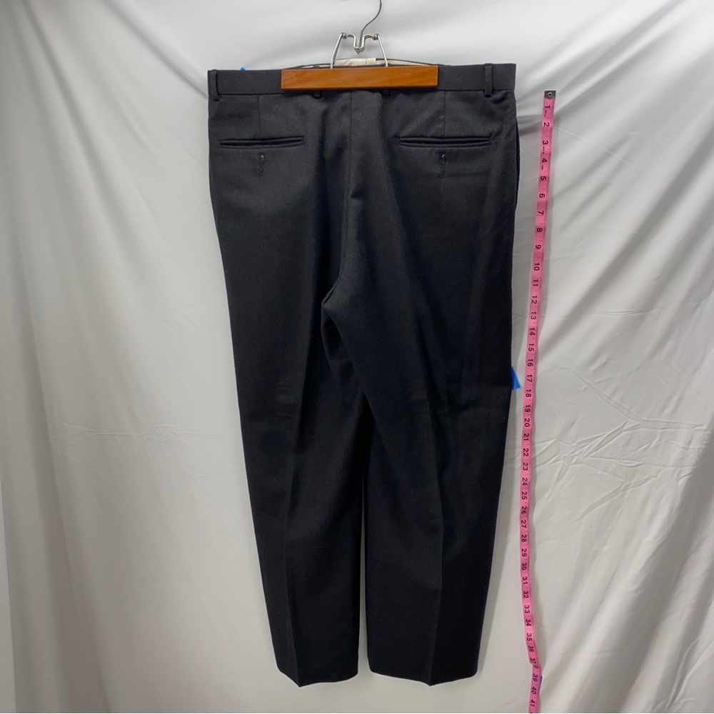 Mens Brooks Brothers 346 Stretch Worsted Wool Pants 36W x 31L